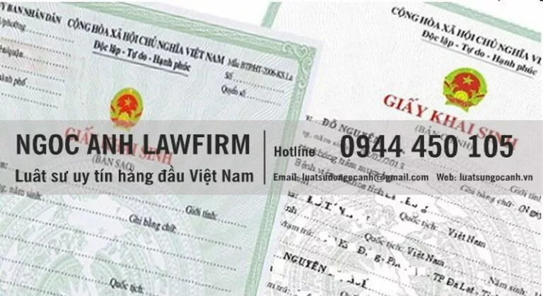 Thủ tục đăng ký lại khai sinh trong nước