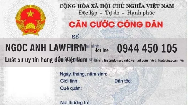Mã số thẻ căn cước công dân các Tỉnh Thành Việt Nam