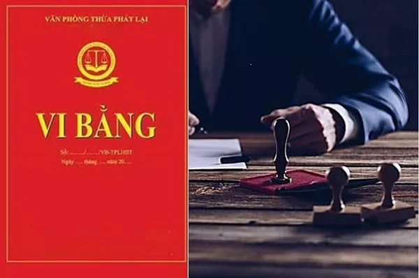 Chi phí tống đạt, lập vi bằng do Thừa phát lại thực hiện