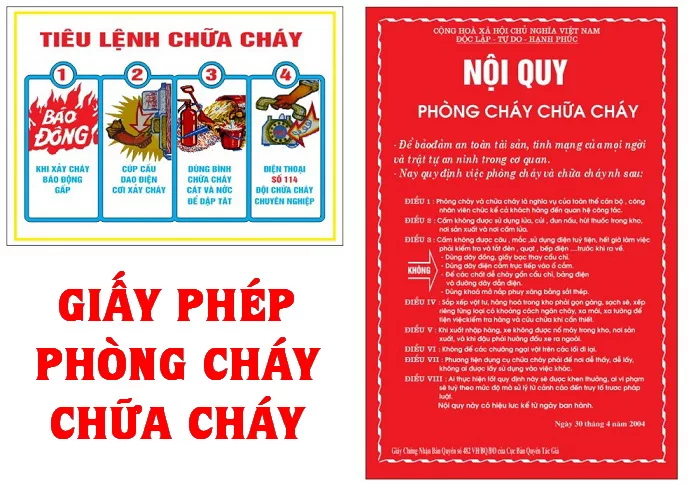 Dịch vụ xin giấy chứng nhận phòng cháy chữa cháy