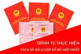 Thủ tục chia tách sổ đỏ