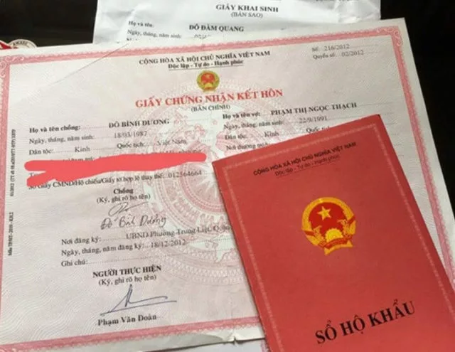 Thủ tục nhập hộ khẩu về nhà chồng sau khi kết hôn theo quy định
