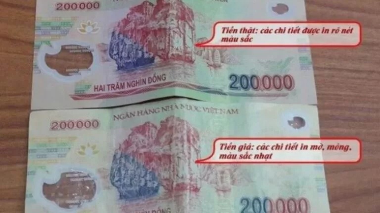 Không đủ yếu tố cấu thành tội phạm đối với người cướp tiền giả