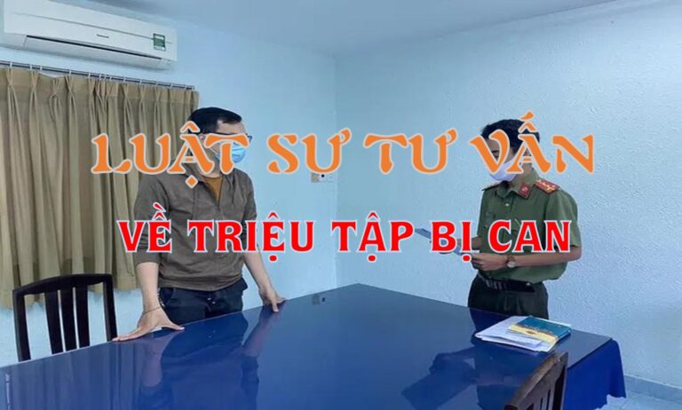 Quy định triệu tập bị can trong vụ án hình sự như thế nào?