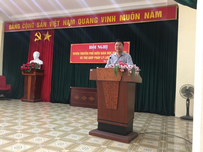 Luật Sư Đỗ Ngọc Anh – Tuyên truyền phổ biến pháp luật và trợ giúp pháp lý 2017