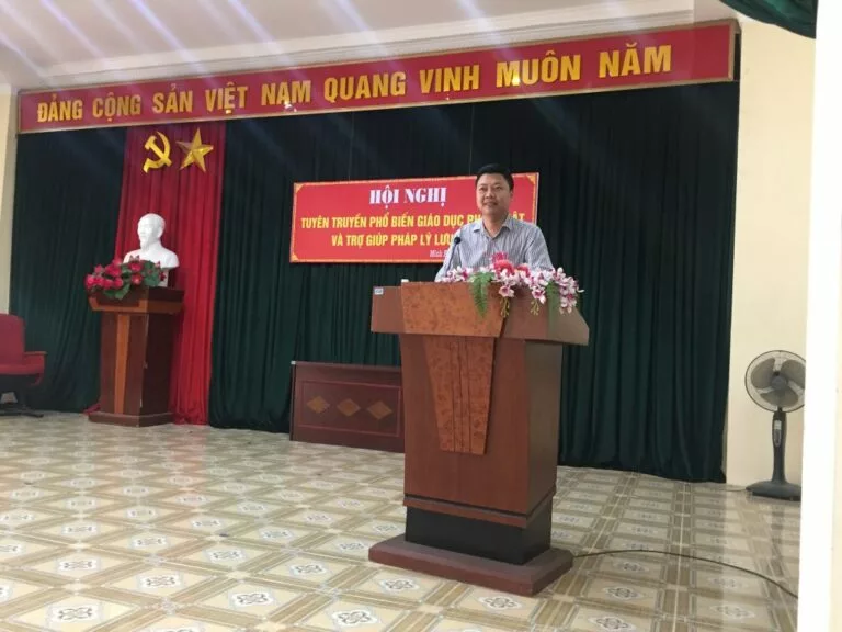 Luật Sư Đỗ Ngọc Anh – Tuyên truyền phổ biến pháp luật và trợ giúp pháp lý 2017