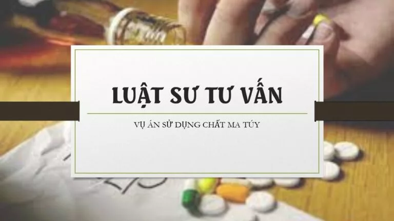 Một số vấn đề về giải quyết vụ án tổ chức sử dụng trái phép chất ma túy