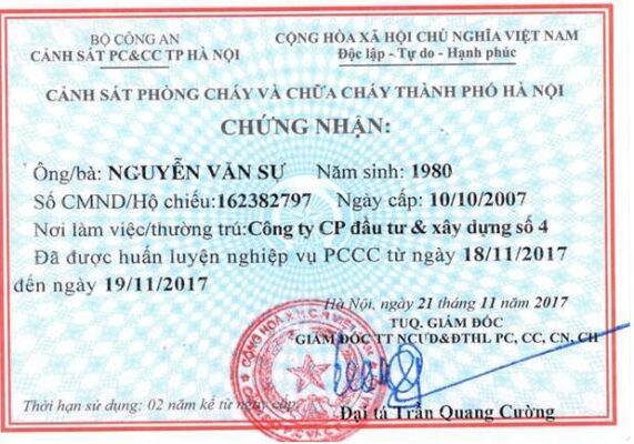 chung chi pccc