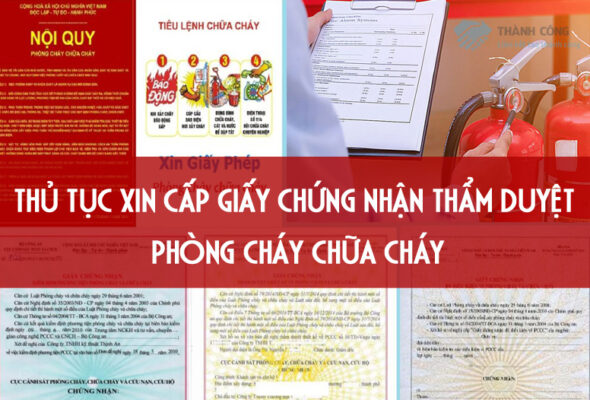 xin giay phep phong chay chua chay Thanh Cong Viet Nam