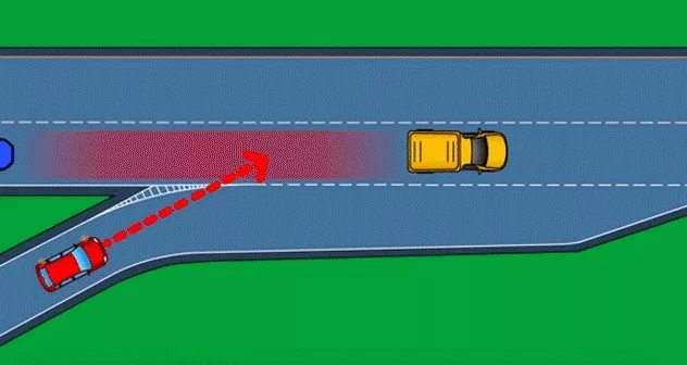 Phân biệt lỗi vi phạm chuyển làn, chuyển hướng sai quy định