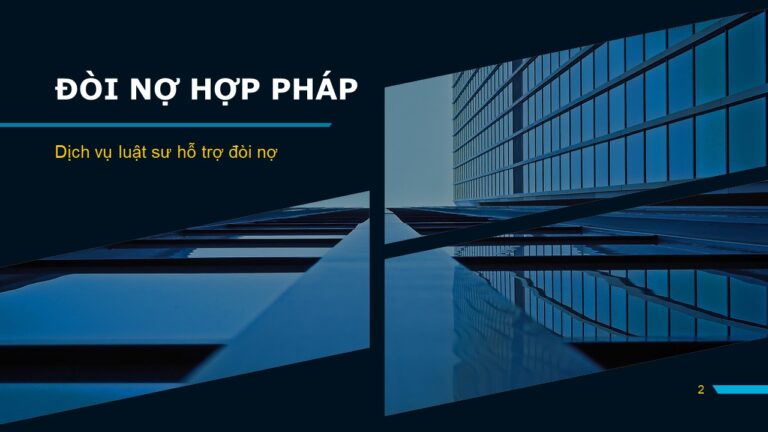 Thuê Luật Sư Để Đòi Nợ Hợp Pháp: Mọi Thứ Bạn Cần Biết