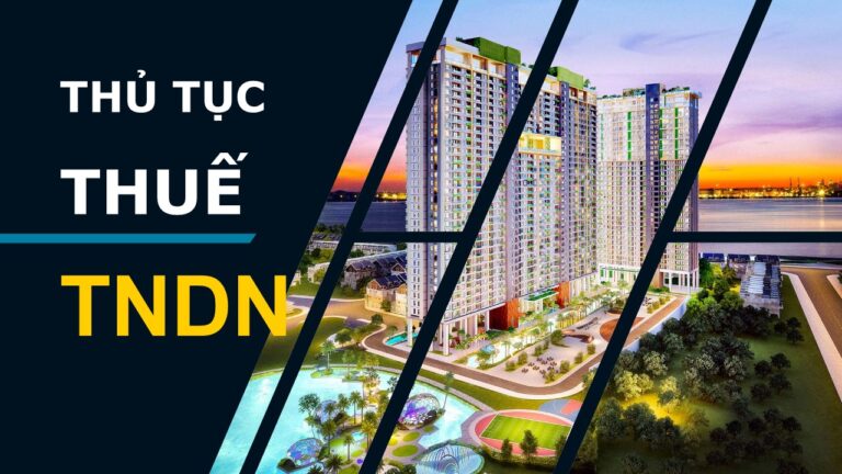 Thủ tục khai báo thuế thu nhập doanh nghiệp