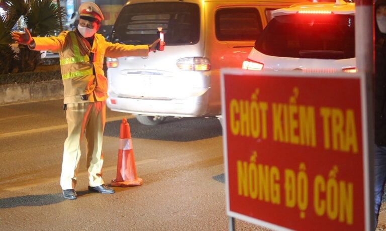 Nồng độ cồn trong máu và mức phạt
