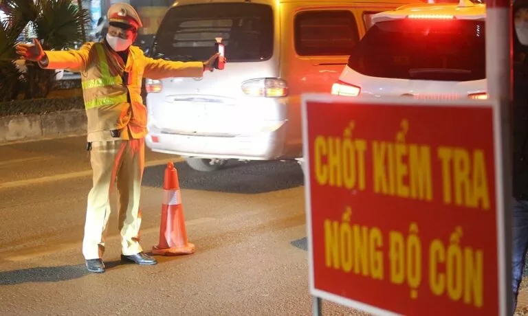 Nồng độ cồn trong máu và mức phạt