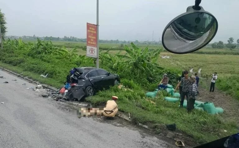Lái xe tông vào cảnh sát giao thông đang làm nhiệm vụ