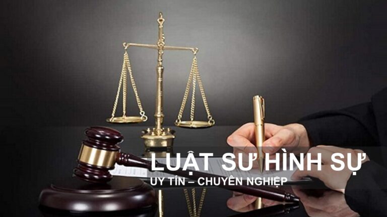 Luật sư tư vấn chuyên sâu về hình sự