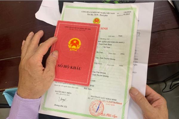 giay khai sinhh