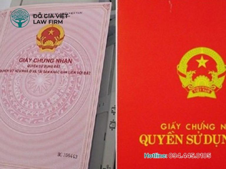 sổ đỏ và sổ hồng khác nhau như thế nào