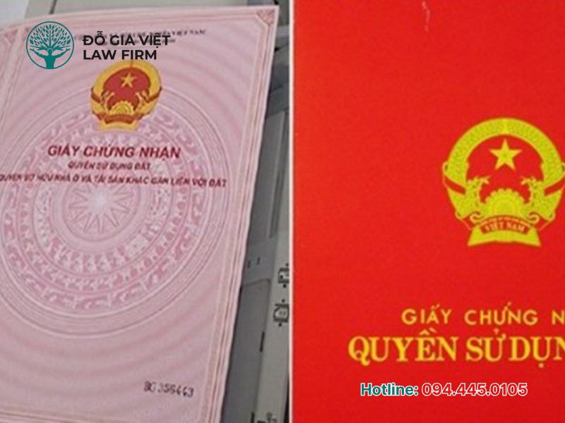 sổ đỏ và sổ hồng khác nhau như thế nào