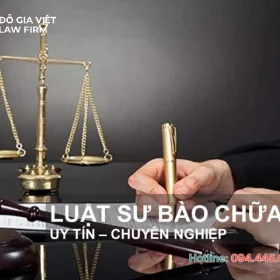 Dịch vụ luật sư hình sự