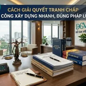 Cách giải quyết tranh chấp thi công xây dựng nhanh, đúng pháp luật