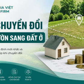Phí chuyển đổi đất vườn sang đất ở năm 2026 là bao nhiêu? Cách tính đúng luật