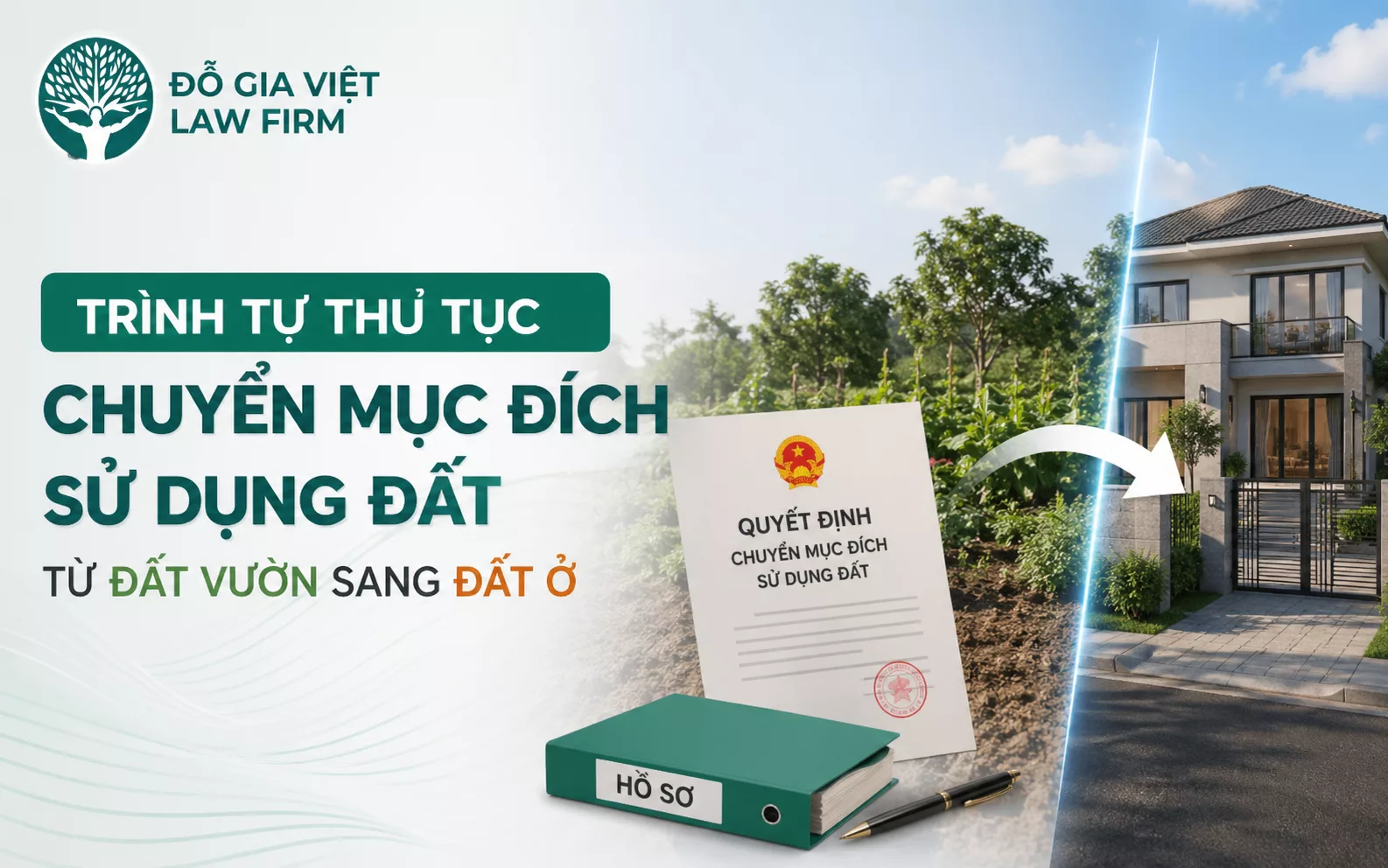 Phí chuyển đổi đất vườn sang đất ở năm 2026 là bao nhiêu? Cách tính đúng luật Phí chuyển đổi đất vườn sang đất ở năm 2026 là bao nhiêu?
