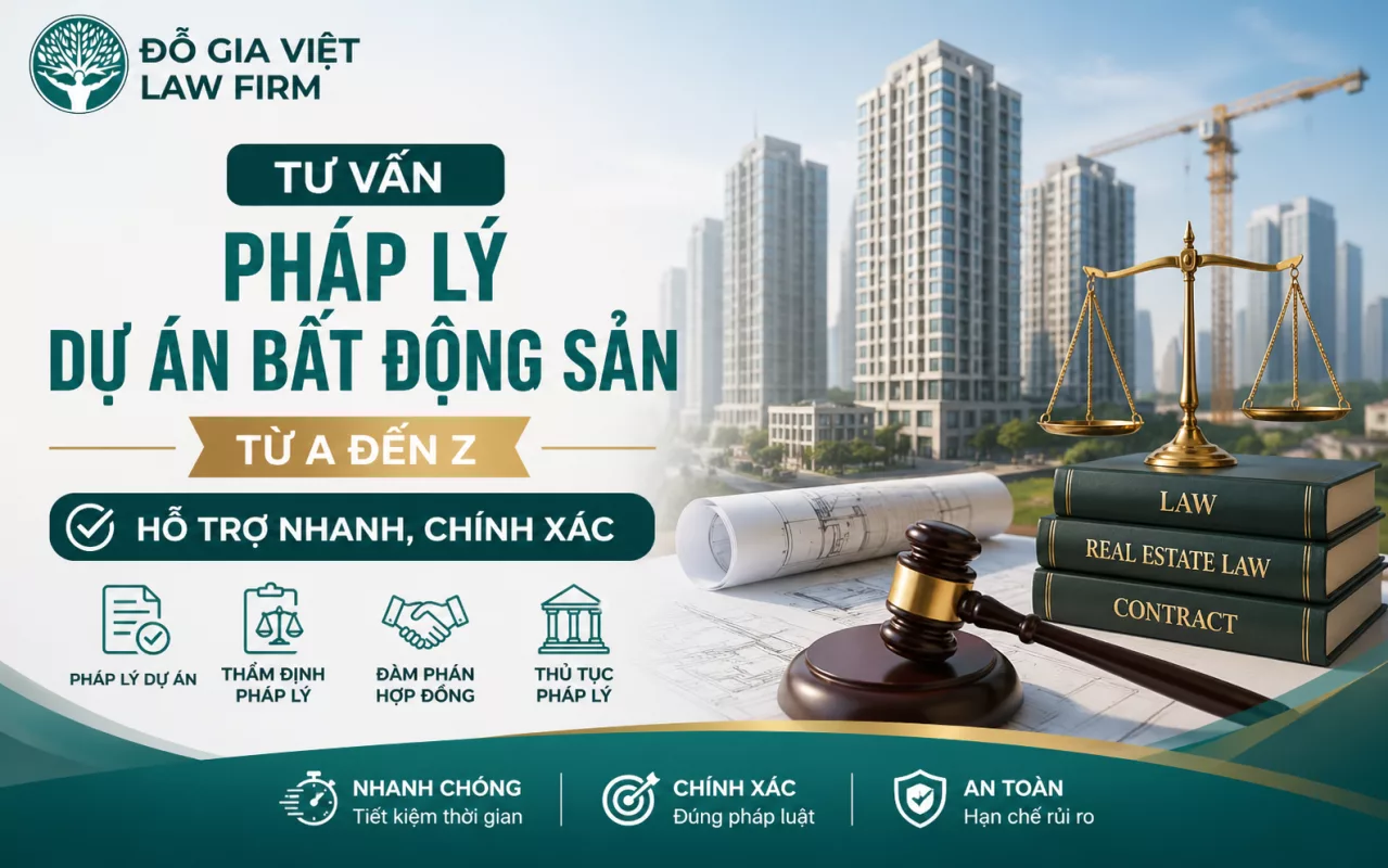 Tư vấn pháp lý dự án bất động sản từ A đến Z – Hỗ trợ nhanh