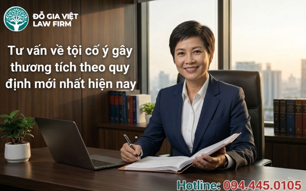 Tư vấn về tội cố ý gây thương tích theo quy định mới nhất hiện nay