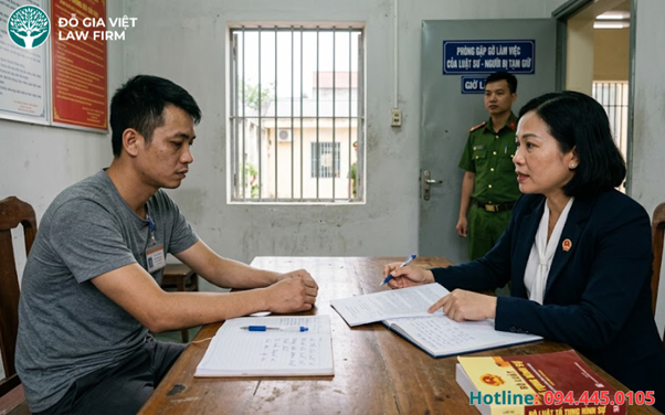 Người bị tạm giữ có quyền mời luật sư không? 