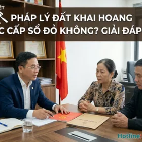 Pháp Lý Đất Khai Hoang Có Được Cấp Sổ Đỏ Không? Giải Đáp Chi Tiết