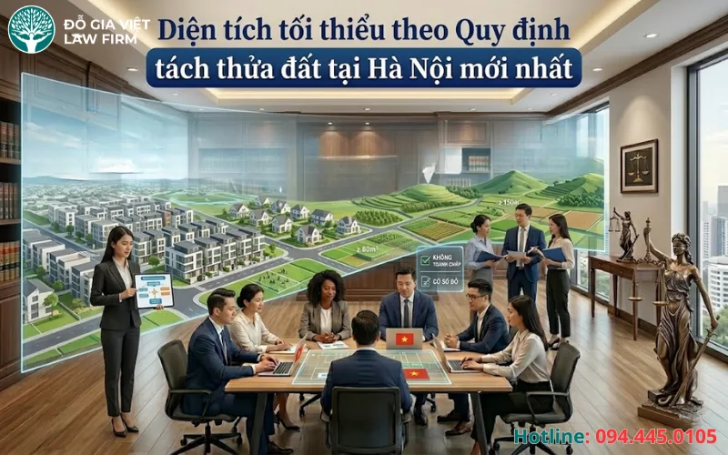 Hướng Dẫn Quy định tách thửa đất tại Hà Nội mới nhất
