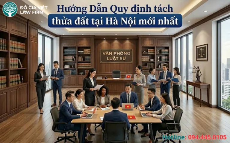 Hướng Dẫn Quy định tách thửa đất tại Hà Nội mới nhất
