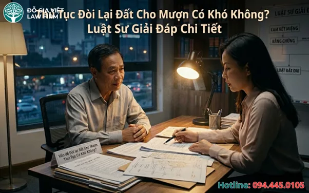 Thủ Tục Đòi Lại Đất Cho Mượn Có Khó Không? Luật Sư Giải Đáp Chi Tiết 