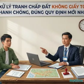 Xử Lý Tranh Chấp Đất Không Giấy Tờ Nhanh Chóng, Đúng Quy Định Mới Nhất 