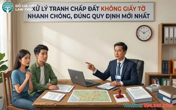 Xử Lý Tranh Chấp Đất Không Giấy Tờ Nhanh Chóng, Đúng Quy Định Mới Nhất 