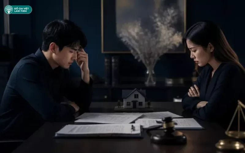 chia tai san khi song chung khong dang ky ket hon