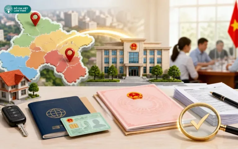 Hướng dẫn đổi giấy tờ sau sáp nhập tỉnh chi tiết