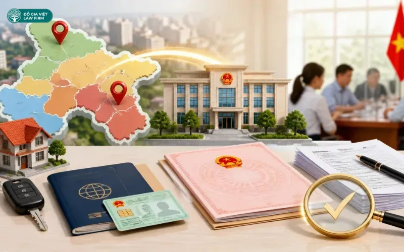 Hướng dẫn đổi giấy tờ sau sáp nhập tỉnh chi tiết
