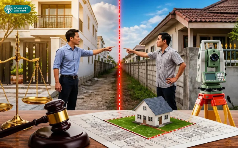 Tranh chấp ranh giới đất đai và lối đi chung: cách giải quyết đúng luật 2026