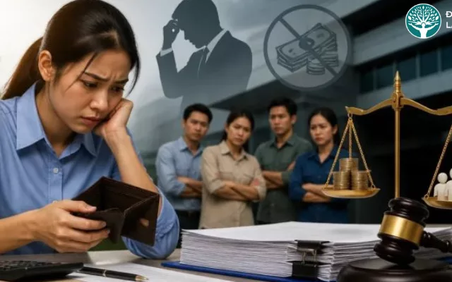 công ty nợ lương người lao động phải làm gì