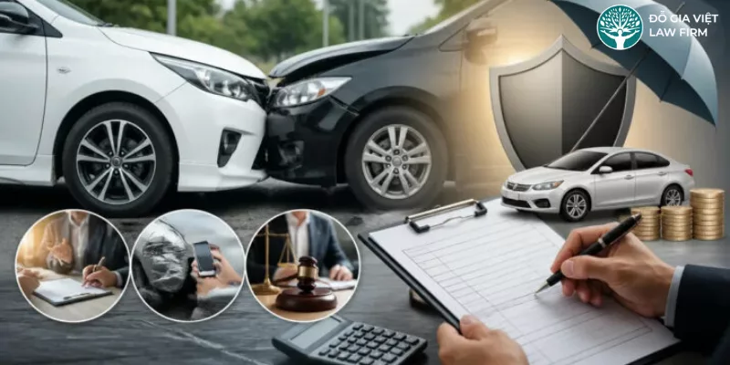Thủ tục bồi thường tai nạn giao thông: Hồ sơ, mức bồi thường 2026