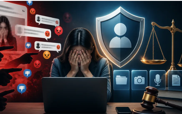 bị bôi nhọ xúc phạm trên mạng xã hội