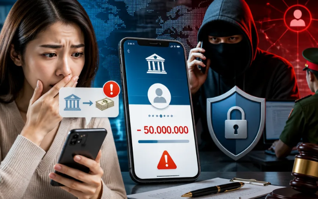 bị lừa chuyển khoản phải làm gì