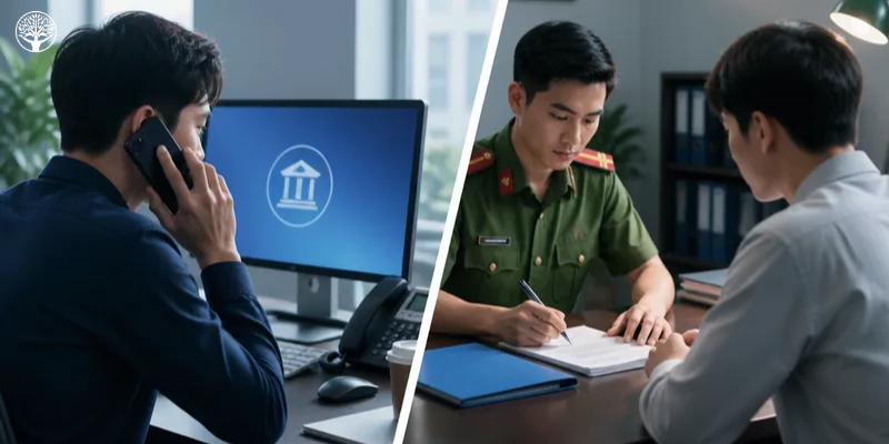 Bị lừa chuyển khoản phải làm gì? Cách xử lý để tăng cơ hội lấy lại tiền bị lừa chuyển khoản phải làm gì