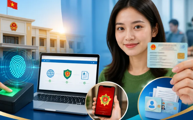 thủ tục làm căn cước công dân 2026
