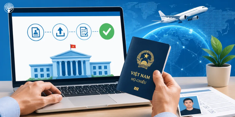 Thủ tục làm hộ chiếu online 2026: Hồ sơ, cách đăng ký và lệ phí