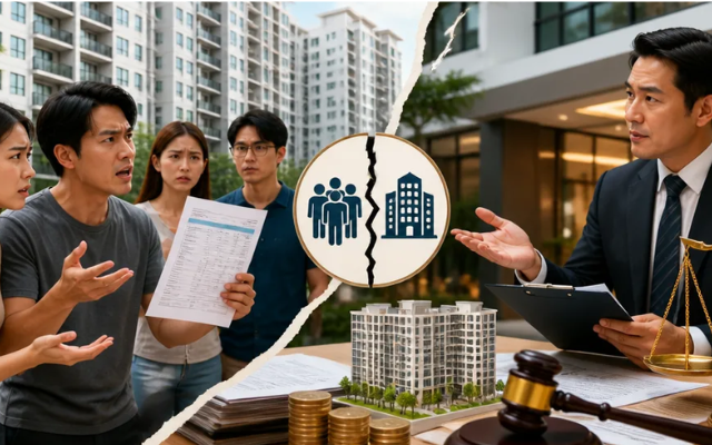 tranh chấp phí dịch vụ chung cư