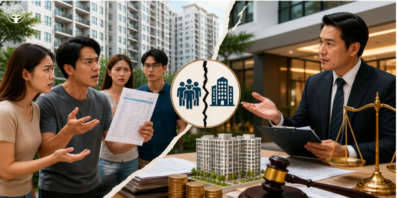 Tranh chấp phí dịch vụ chung cư: Ai có thẩm quyền giải quyết? tranh chấp phí dịch vụ chung cư