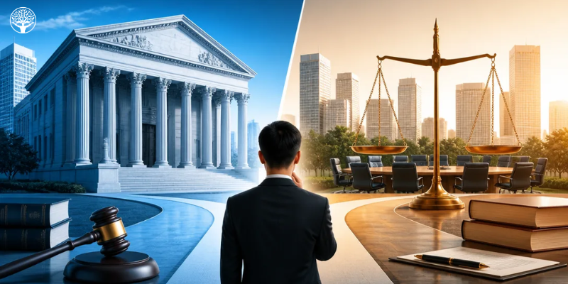 Trọng tài thương mại và Tòa án nên chọn cái nào khi giải quyết tranh chấp? trọng tài thương mại và tòa án nên chọn cái nào